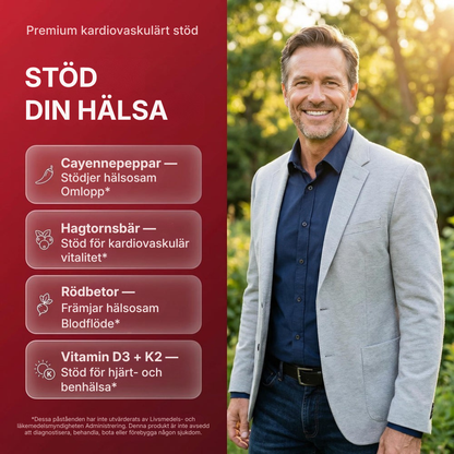 Vascelle® | Droppar som främjar blodflöde, cirkulation och hjärthälsa