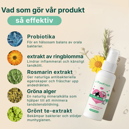 PawFresh® | Hundar/katter – Det handlar inte bara om andedräkten – det handlar om hälsa, välbefinnande och att äntligen göra något som verkligen fungerar.