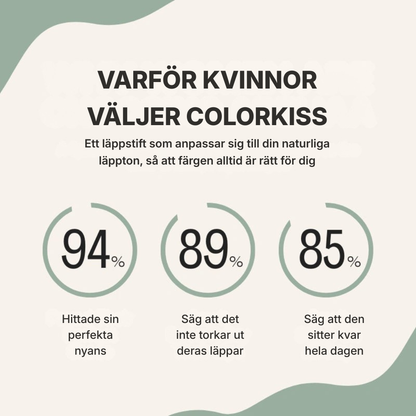 ColorKiss® Signaturläppstift