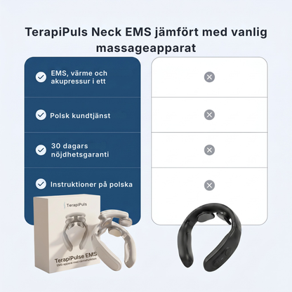 TerapiPuls® | Massage, elektriska impulser och terapeutisk värme