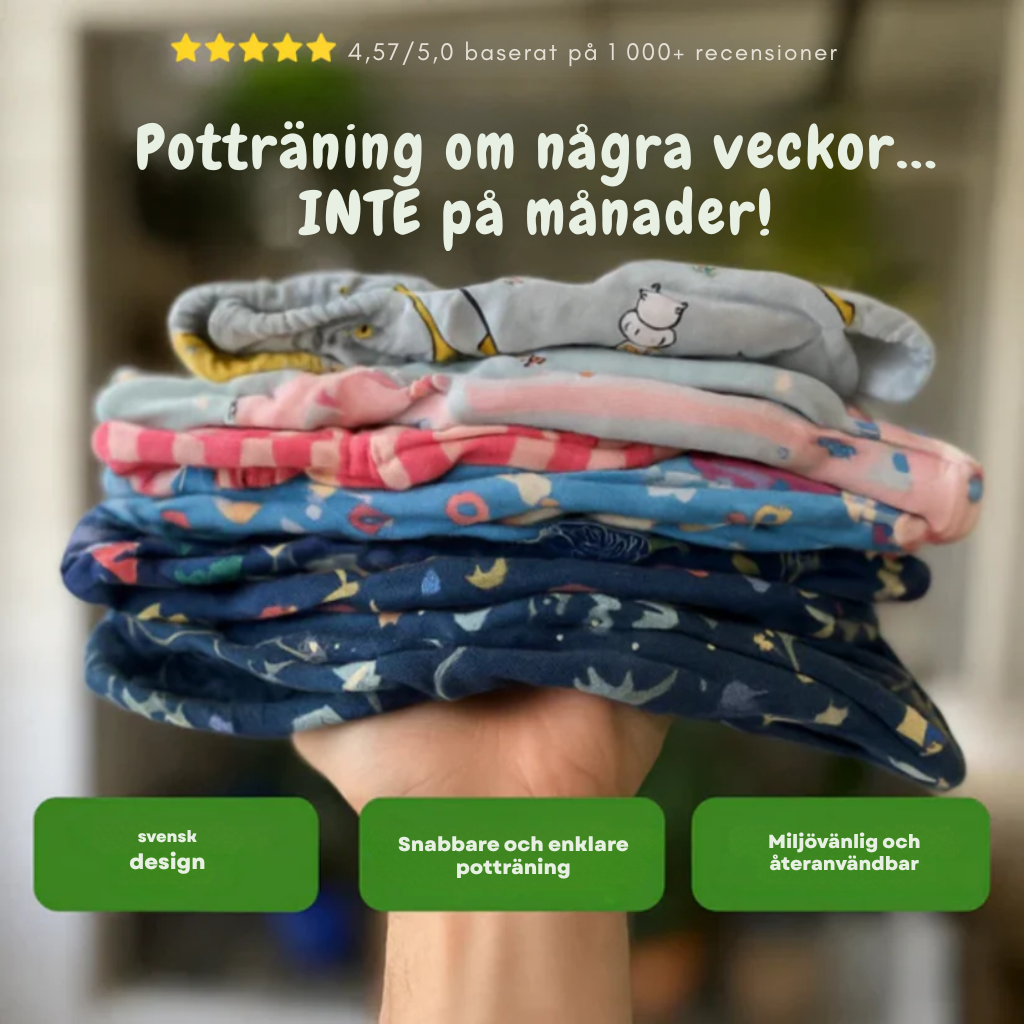 EkoBlöja® | för potträning – (4-pack)