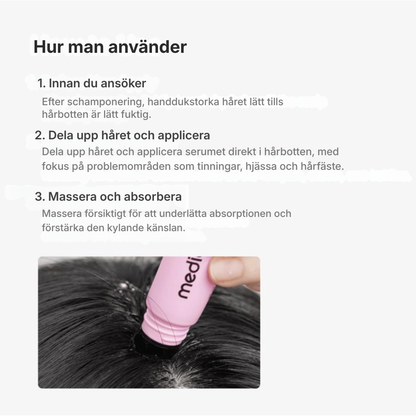 Hårväxtrulle - Den ENDA hårvårdslösningen som VERKLIGEN fungerar. Inget mer trams, bara synliga, VERKLIGA resultat!