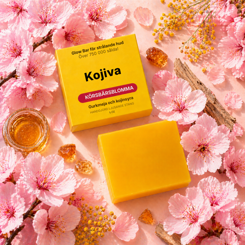 Kojiva® | Tvål med gurkmeja och kojinsyra för ljusare hud