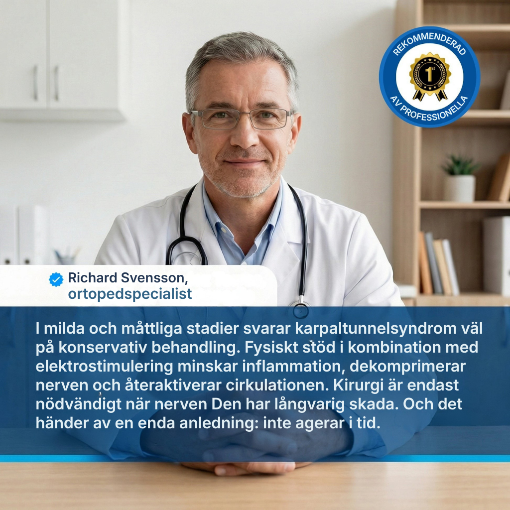 GreppStöd® | Trådlöst handledsstöd med EMS-stimulering