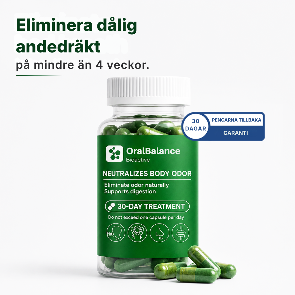 OralBalance® | Naturligt kosttillskott för frisk andedräkt och mot kroppslukt