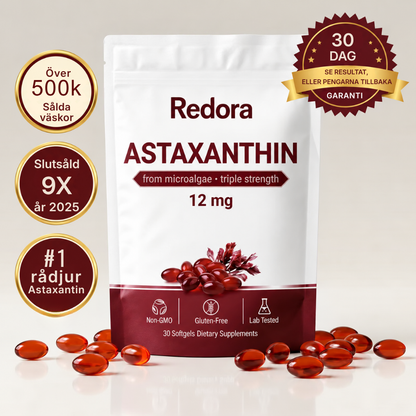 Redora® | Astaxantin för lindring av ledvärk