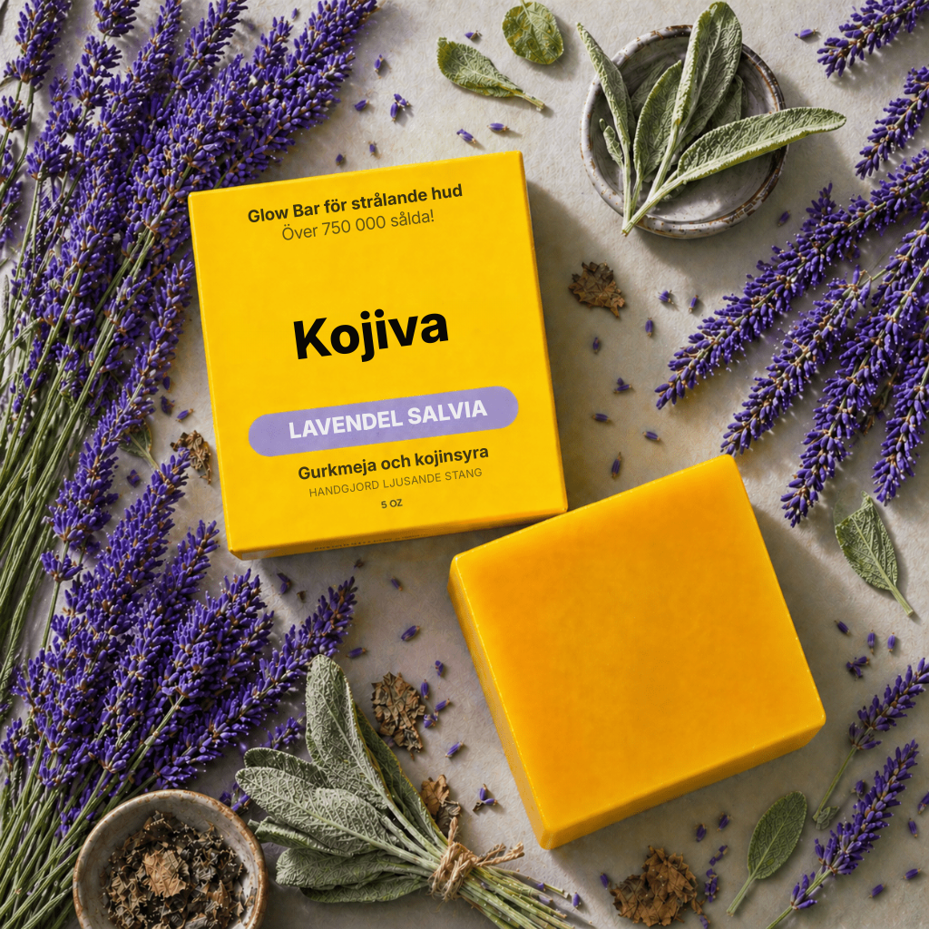 Kojiva® | Tvål med gurkmeja och kojinsyra för ljusare hud
