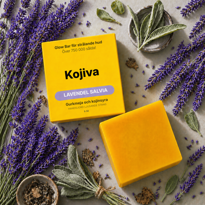 Kojiva® | Tvål med gurkmeja och kojinsyra för ljusare hud
