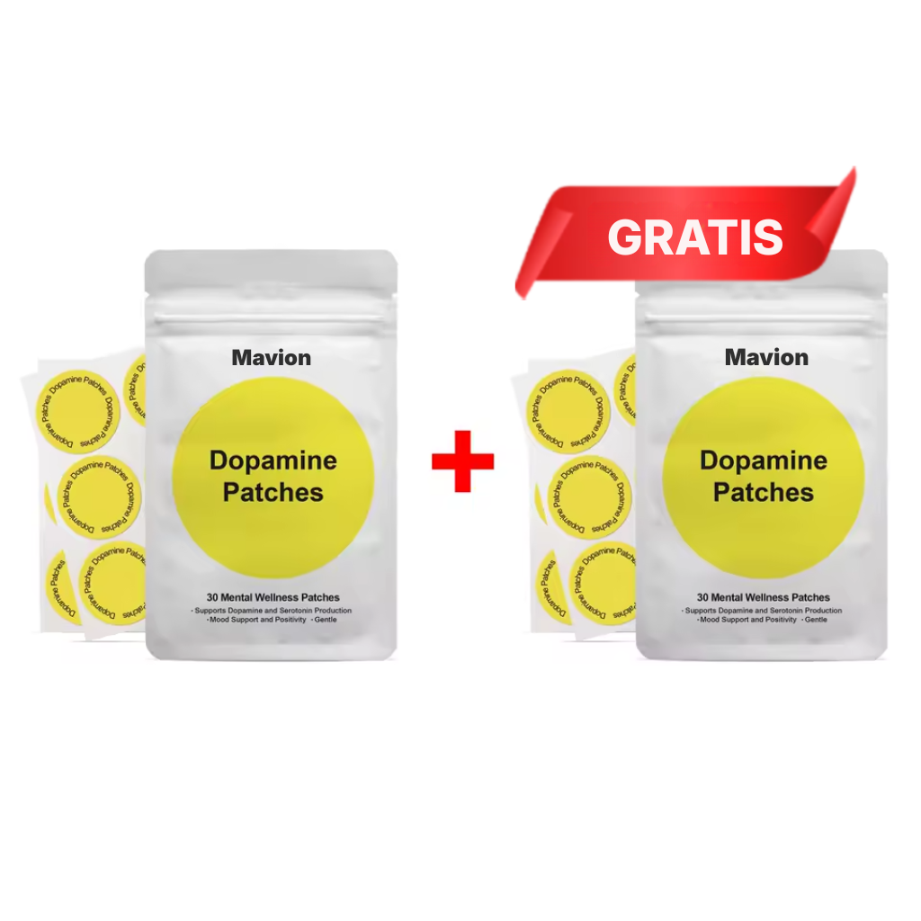 Mavion® Dopaminplåster | Förbättra humöret på naturlig väg för att öka koncentrationen och motivationen
