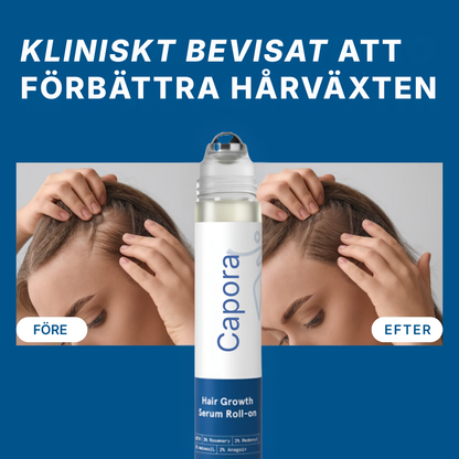 Capora® | Roll-on-serum för hårväxt