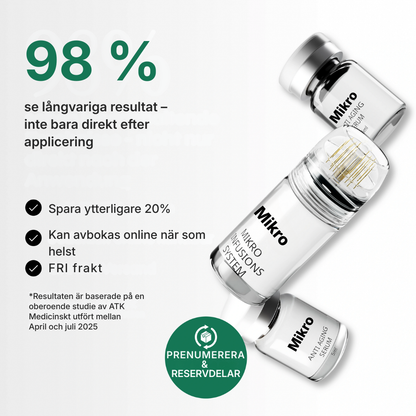 MikroGlöd® | Jämnare, fastare och yngre hud efter bara några behandlingar hemma