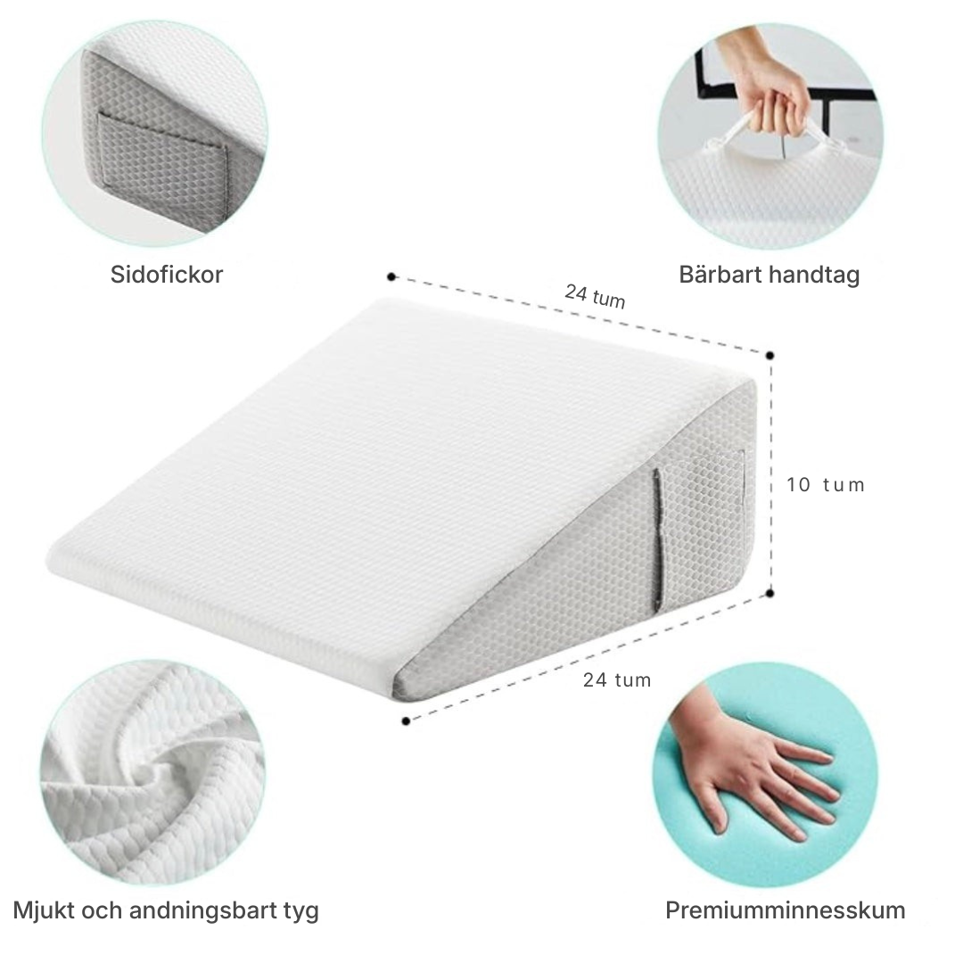 Nuitra® | Kudde mot snarkning + gratis sömnmask