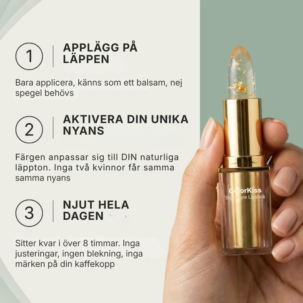 ColorKiss® Signaturläppstift