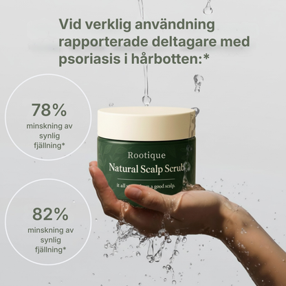 Rootique® | Ett nytt sätt att lindra klåda och fjällande hårbotten – utan steroider