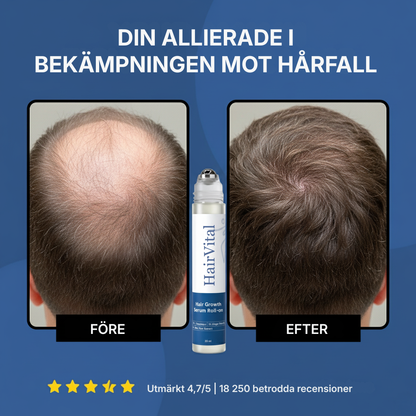 HairVital® | Roll-on-serum för hårväxt