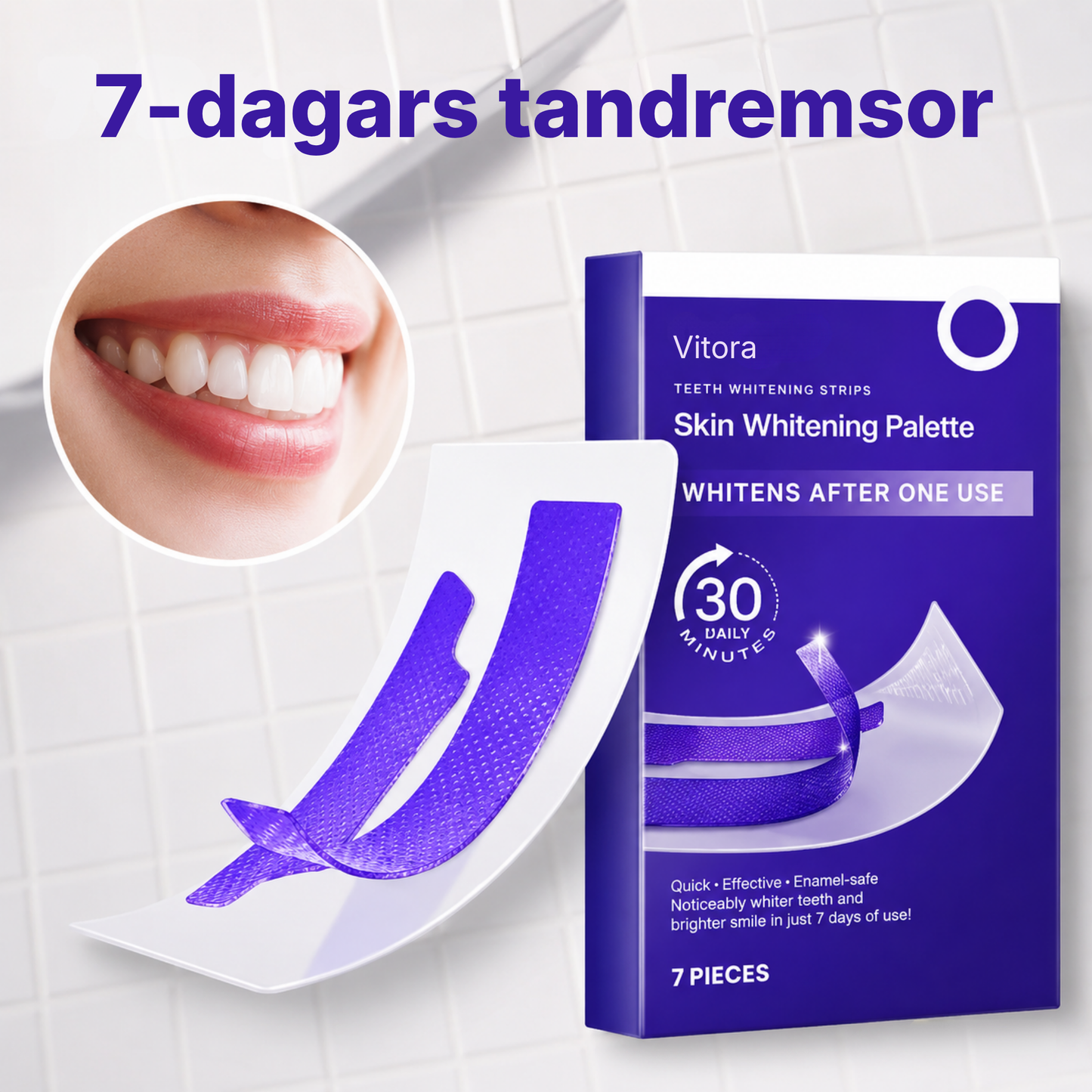 Vitora® | Synlig tandblekning utan risk för ömhet