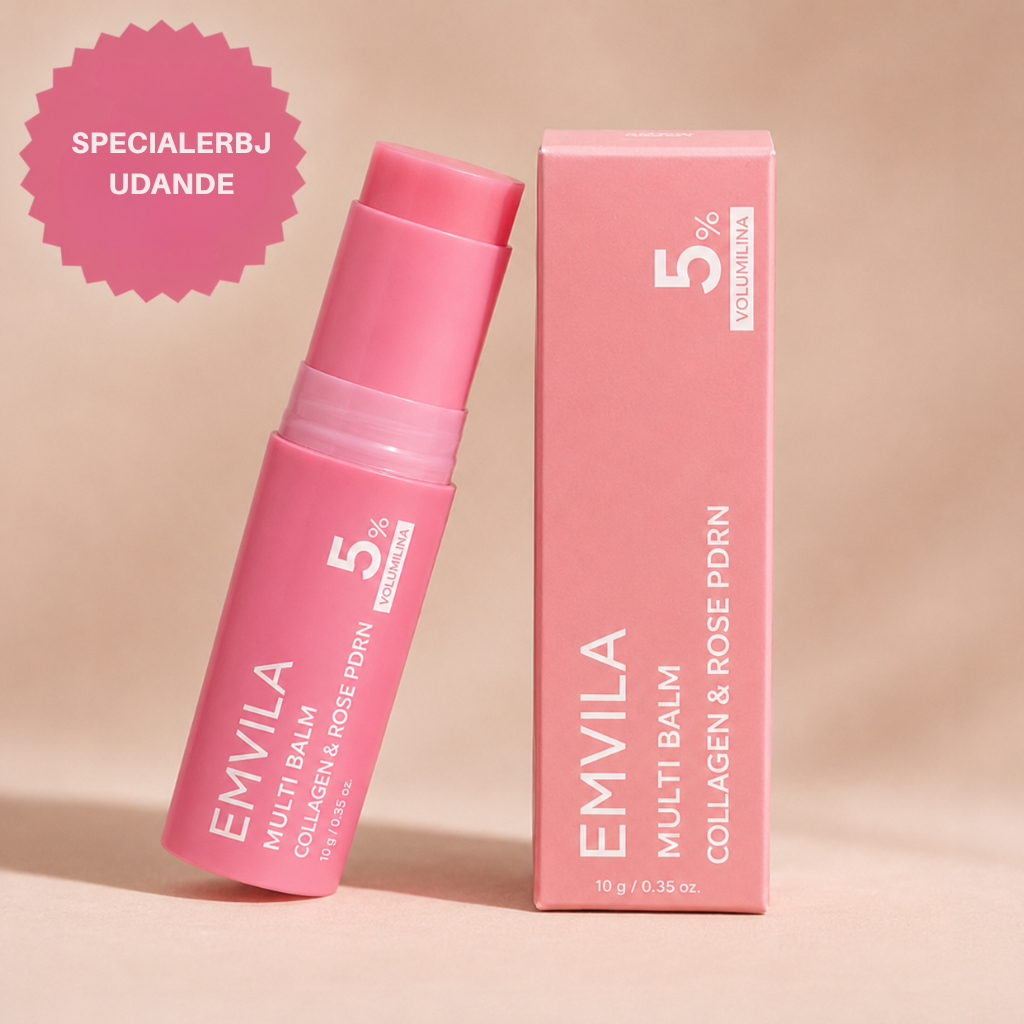 Emvila® | PDRN Collagen Balm – multifunktionellt glow balm för ansikte, hals, läppar och under ögonen