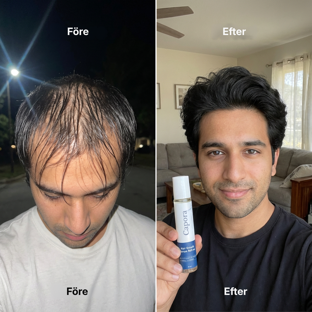 Capora® | Roll-on-serum för hårväxt