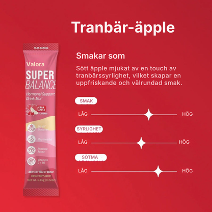 Valora® | Avancerad hormonbalansdryck för kvinnor – dagligt stöd för humör, energi och hormonellt välbefinnande
