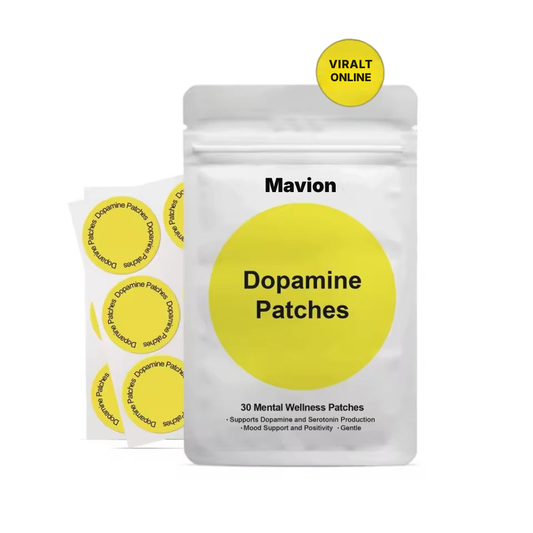 Mavion® Dopaminplåster | Förbättra humöret på naturlig väg för att öka koncentrationen och motivationen