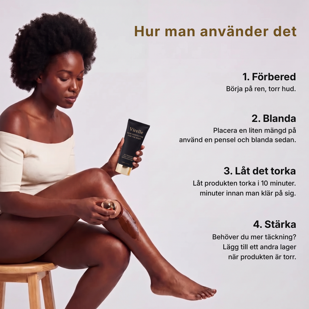 Virelle® | Hudförbättrande kroppsprodukt med nigellaolja