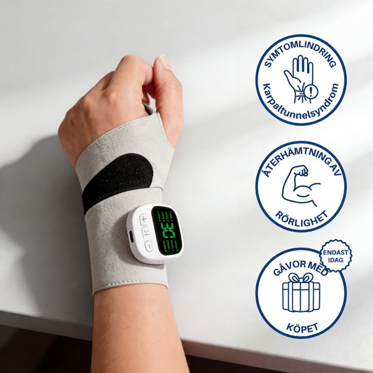 GreppStöd® | Trådlöst handledsstöd med EMS-stimulering