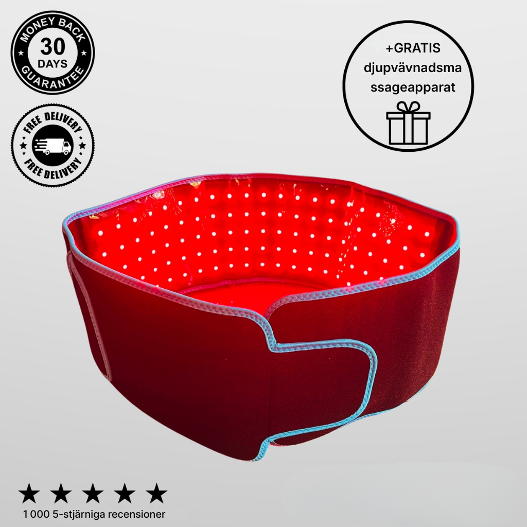 Veltrio® Pro | Bälte med rött ljus och vibration
