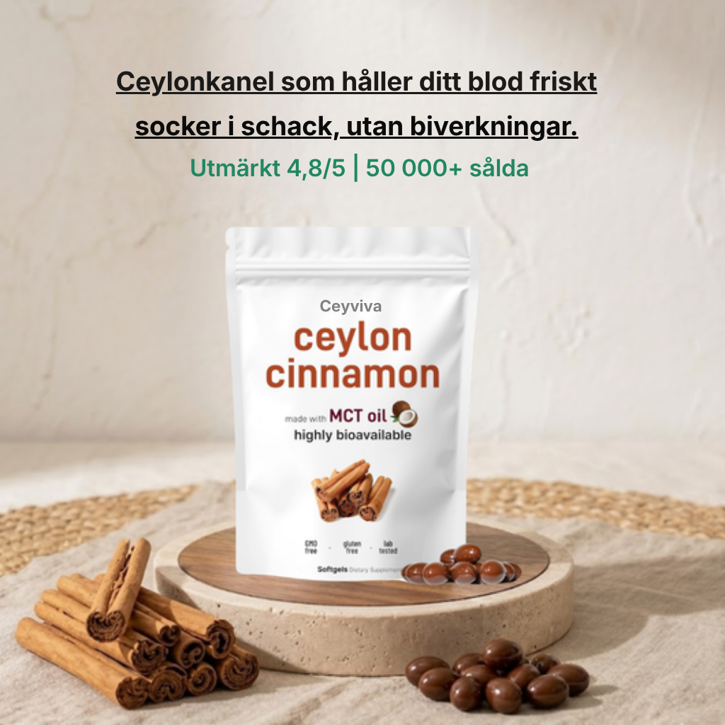 Ceyviva® | Mjukkapslar med ceylonskanel