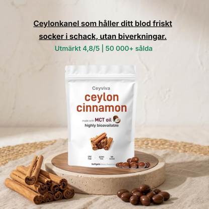 Ceyviva® | Mjukkapslar med ceylonskanel