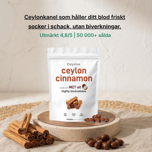 Ceyviva® | Mjukkapslar med ceylonskanel