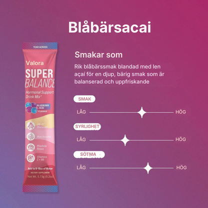 Valora® | Avancerad hormonbalansdryck för kvinnor – dagligt stöd för humör, energi och hormonellt välbefinnande