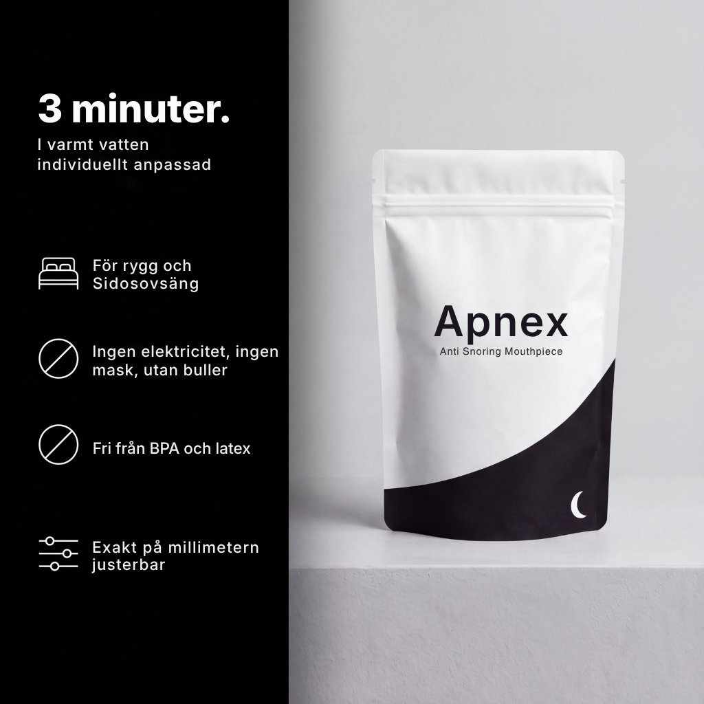 Apnex Pro® | Får snarkningen att upphöra redan från första natten
