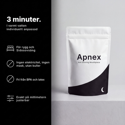 Apnex Pro® | Får snarkningen att upphöra redan från första natten
