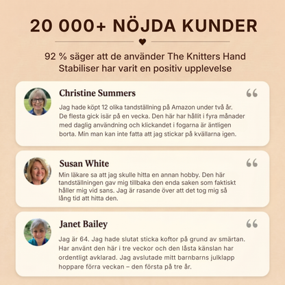 GreppLätt® Handskar med tumstöd – 1 par