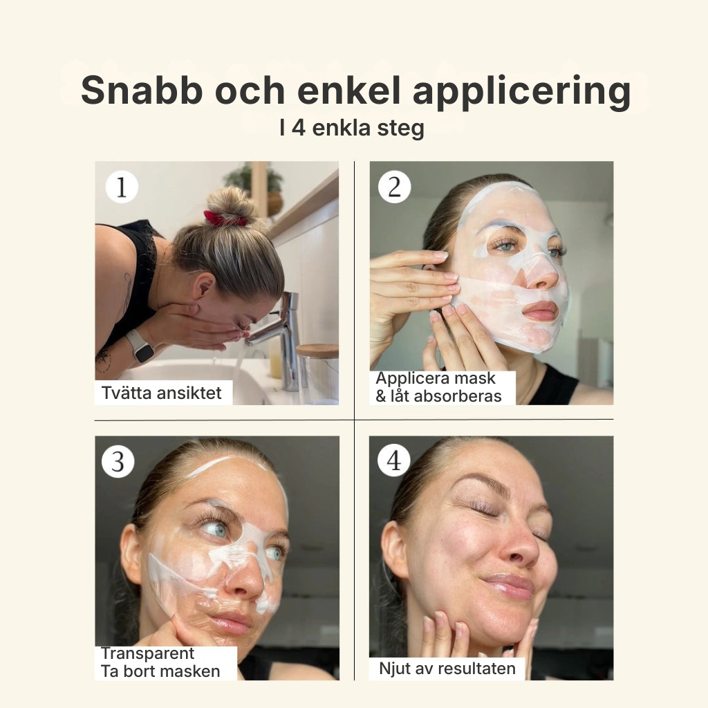 Collira® | Kollagenmask för fylligare, mjukare och mer strålande hud