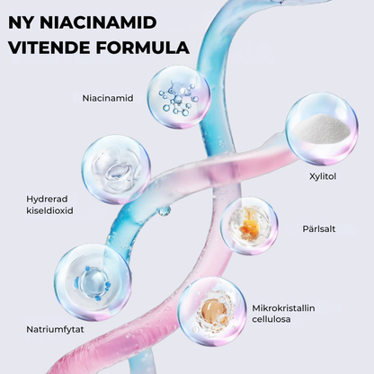 Oralux® | Tandkräm med niacinamid för vitare tänder