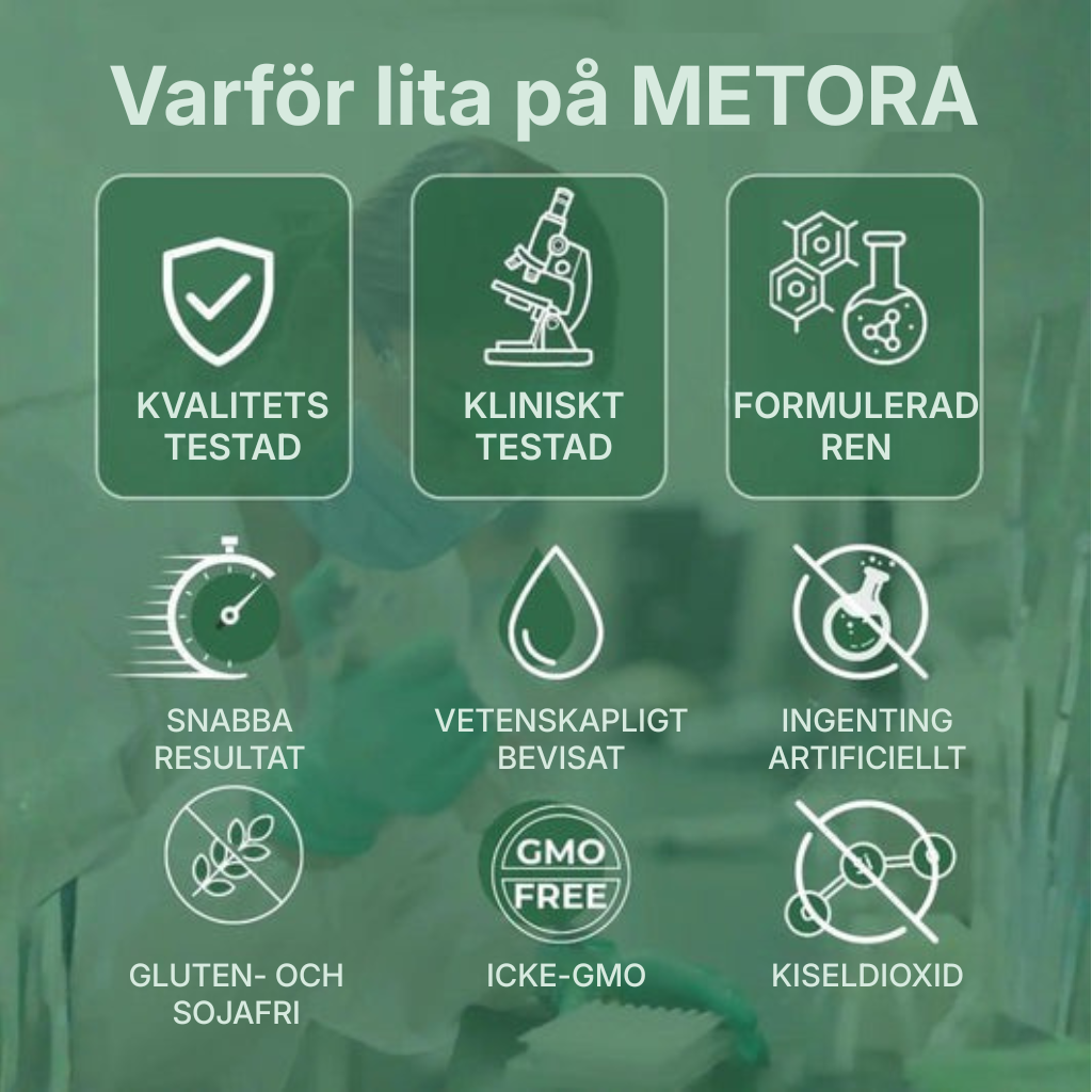 Metora® | 4-i-1 Berberinkomplex – Med berberin, ceylonkanel, krom och gurkmeja för balanserat blodsocker, hälsosamma A1C-nivåer och jämn energi hela dagen