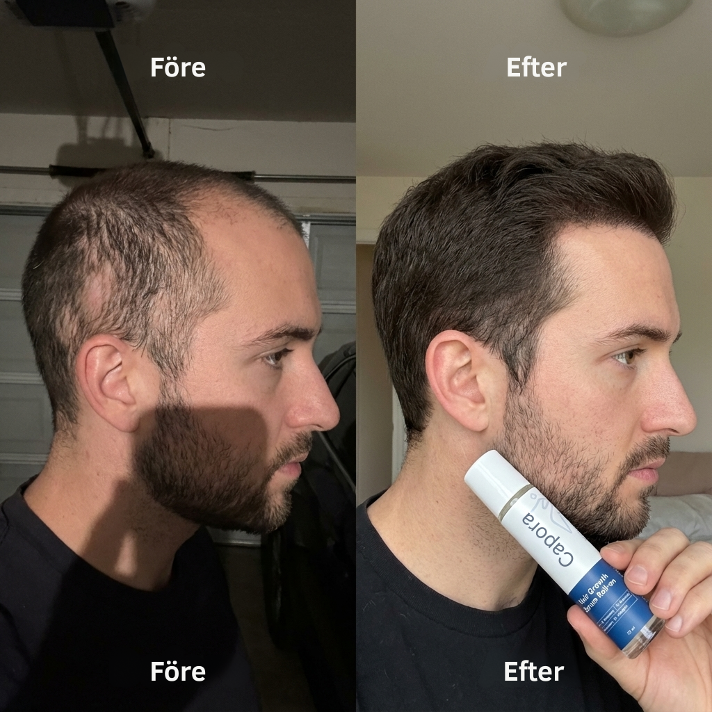 Capora® | Roll-on-serum för hårväxt