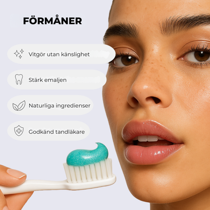Oralux® | Tandkräm med niacinamid för vitare tänder