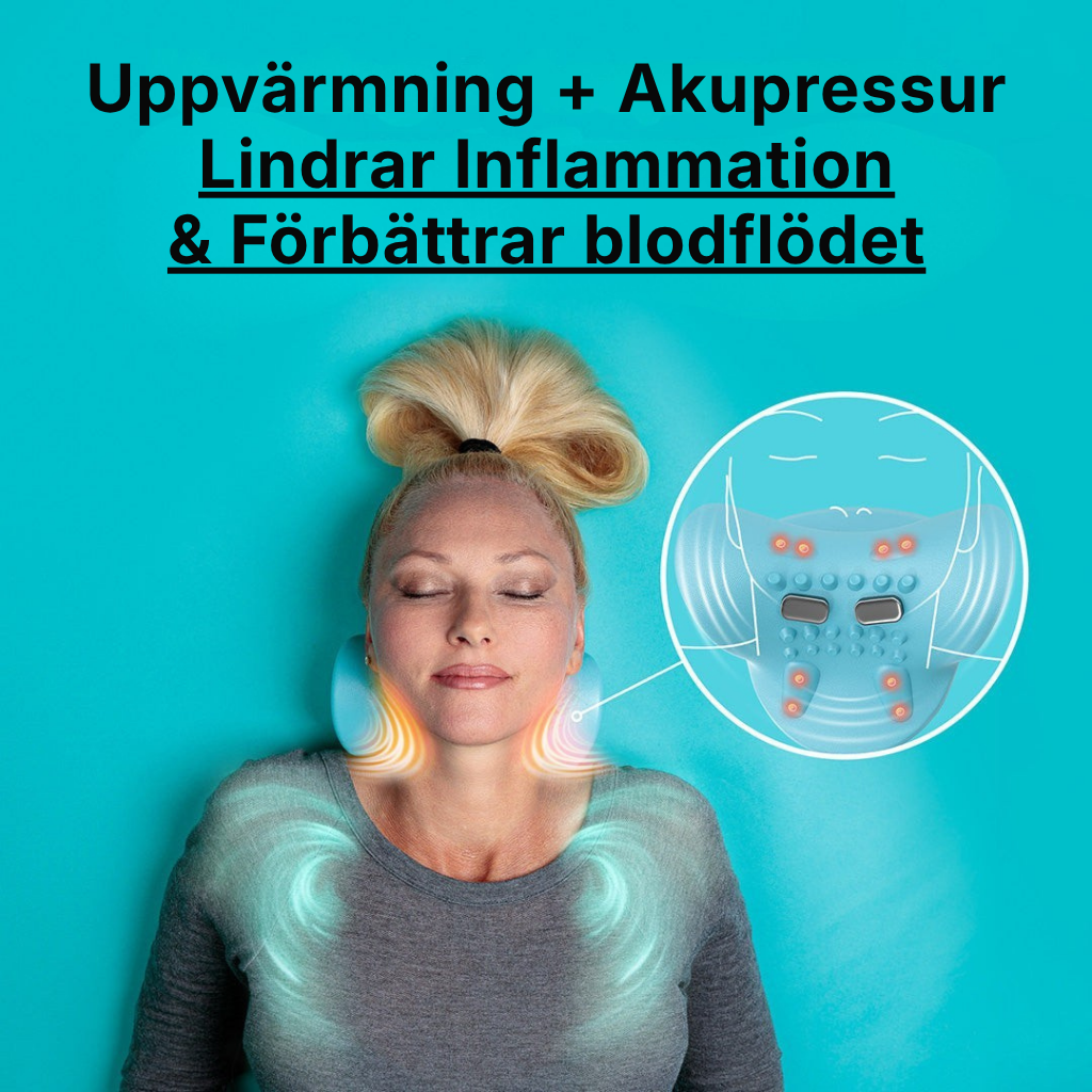 CervikalStöd® | Professionell nack- och hållningsenhet med EMS, värme, massage och dekompression