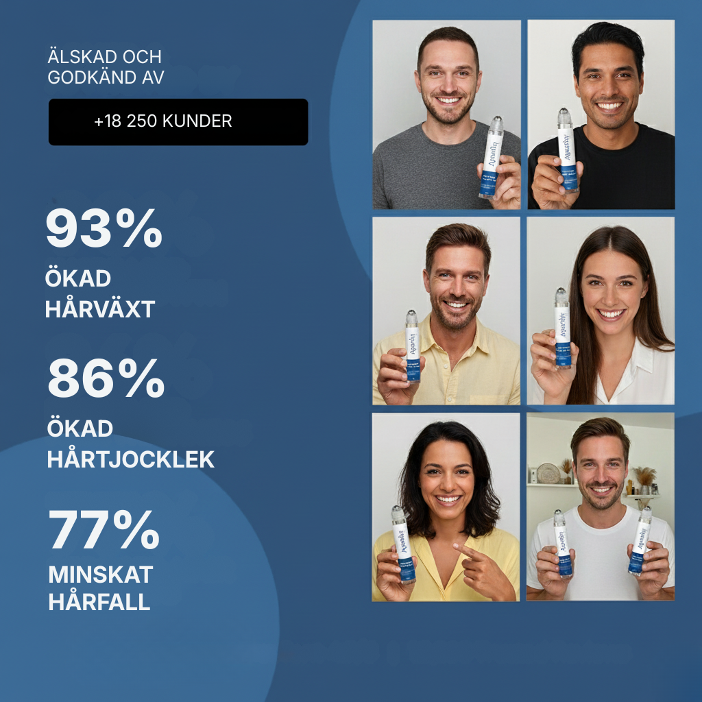 Capora® | Roll-on-serum för hårväxt