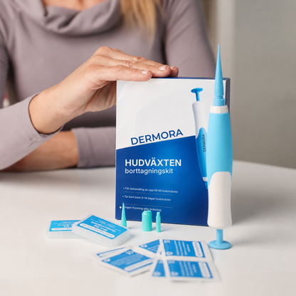 Dermora® | Hemkit för borttagning av hudflikar/vårtor