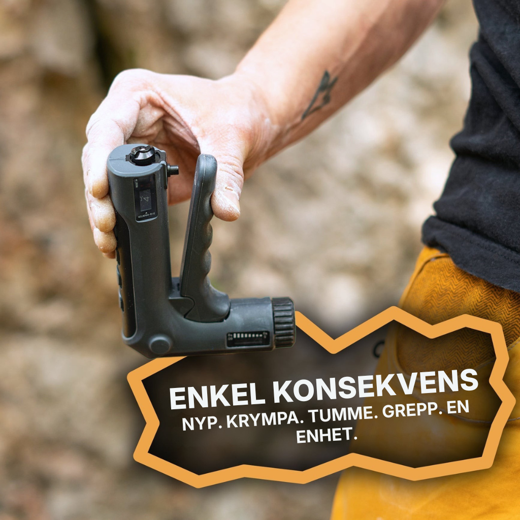GreppMax® | Professionell fingertränare för klättrare – justerbart greppverktyg för starkare fingrar och underarmar