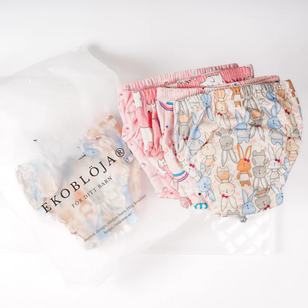 EkoBlöja® | för potträning – (4-pack)