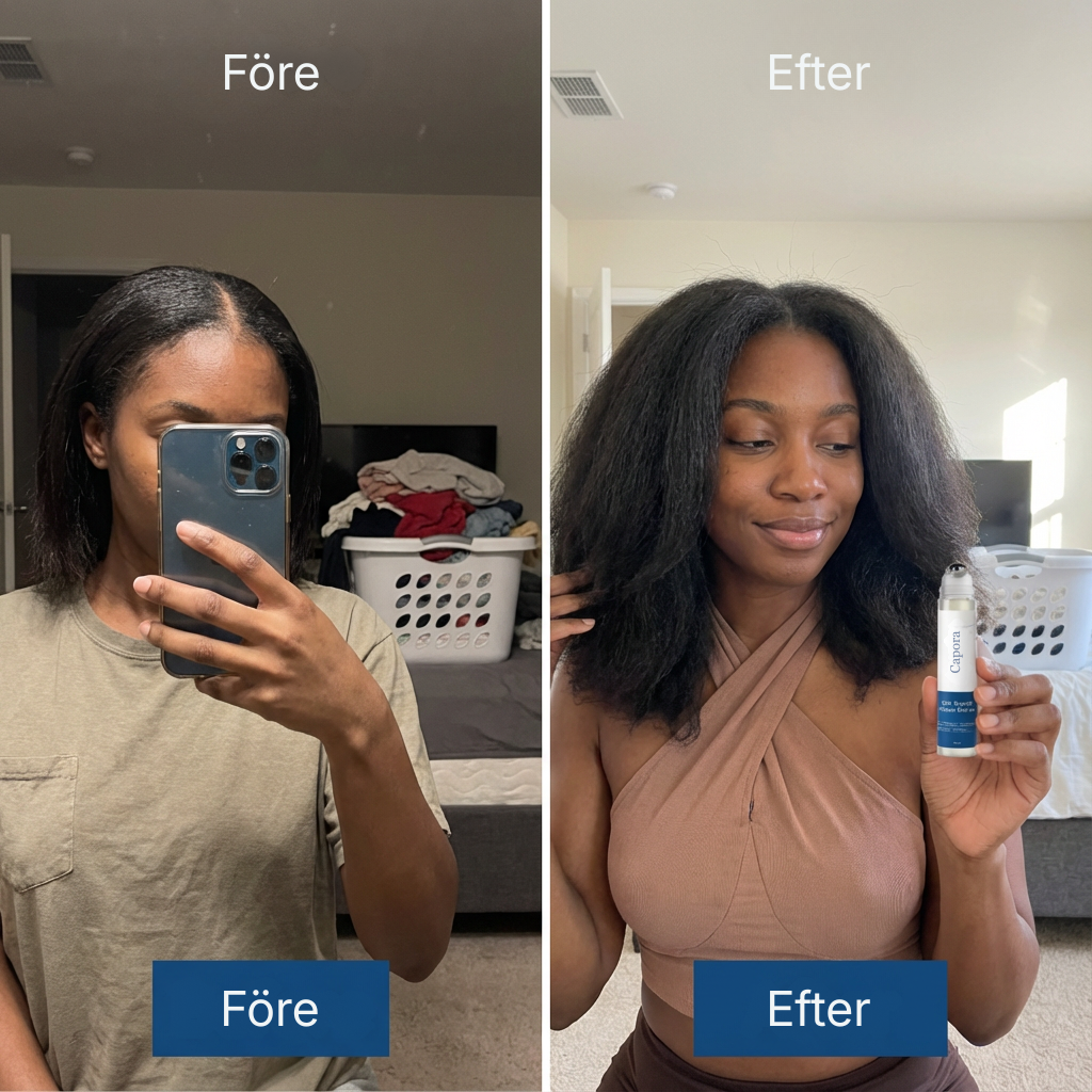 Capora® | Roll-on-serum för hårväxt