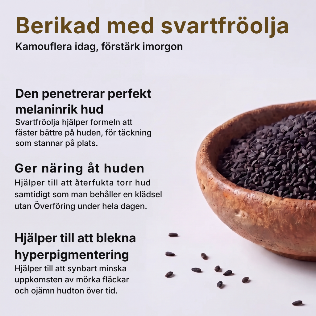 Virelle® | Hudförbättrande kroppsprodukt med nigellaolja