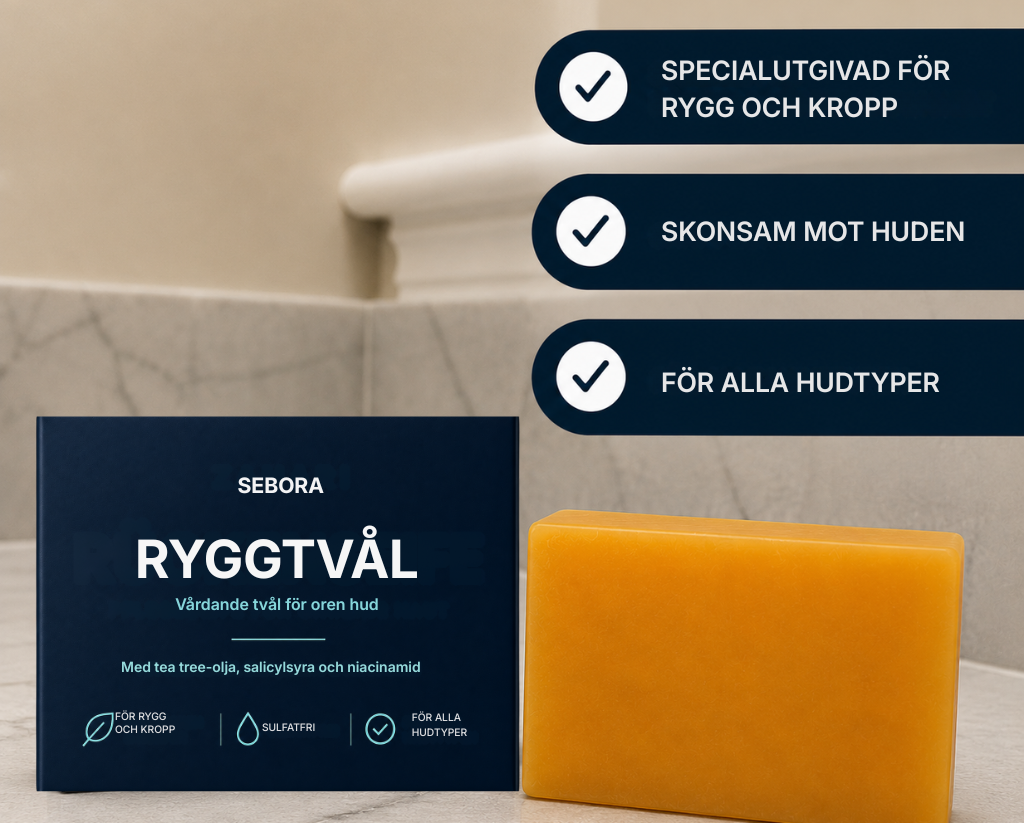 Sebora® | ryggtvål mot akne
