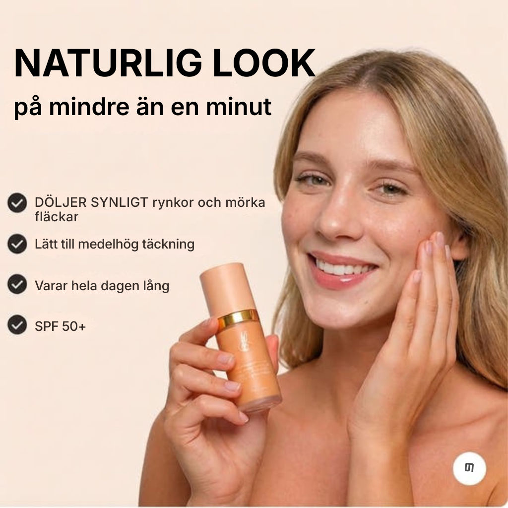 Biomimik 4-i-1 färgförändrande foundation – för alla hudtyper