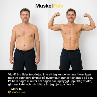 MuskelPuls® EMS Pro | Muskelstimulator för överkroppen – magmuskler och armar