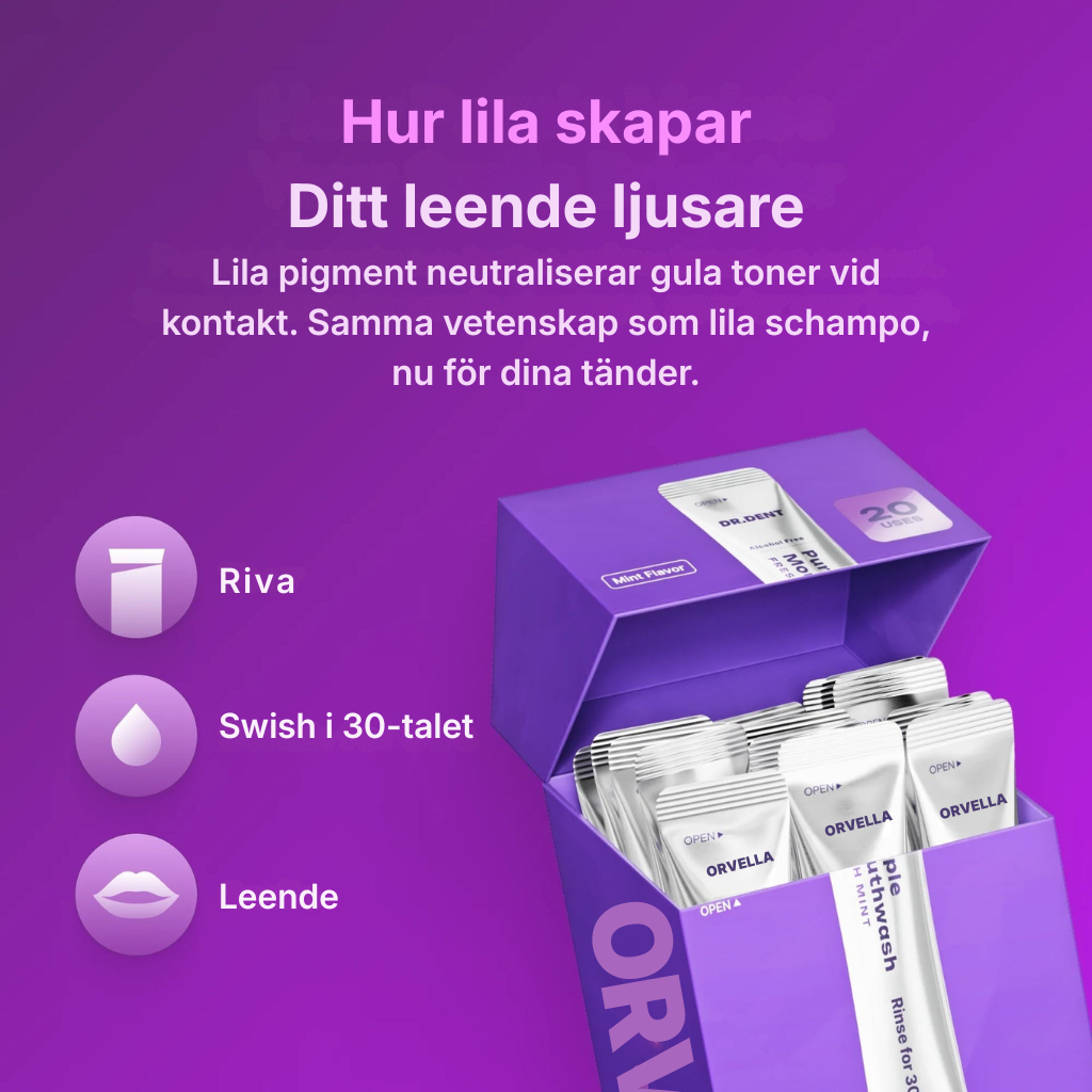Orvella® Lila munvatten